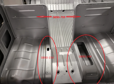 Radhaus Links VW Bus T1 1955-1967 Walkthrough Durchgangs Modell 211703595